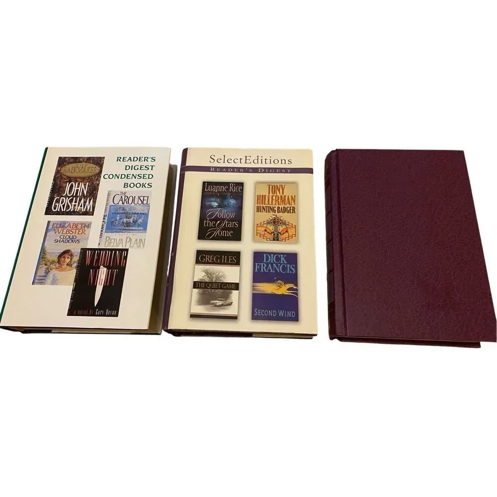 Lot Of 3 Readers Digest Hardcover Book Vintage 1995 1996